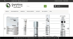 Desktop Screenshot of cosmeticosoferta.com